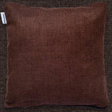 Декоративные подушки Темно-коричневый (шенил)