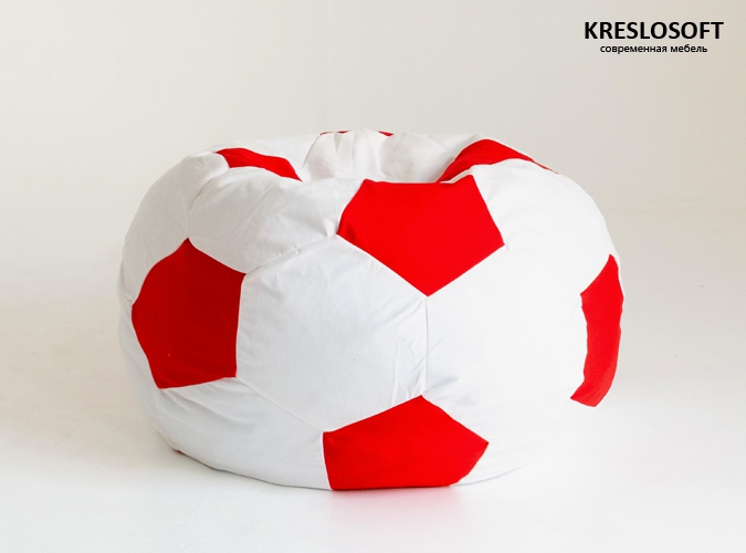 Футбольный мяч Футбольный мяч Белый с красным