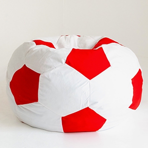 Футбольный мяч Футбольный мяч Белый с красным